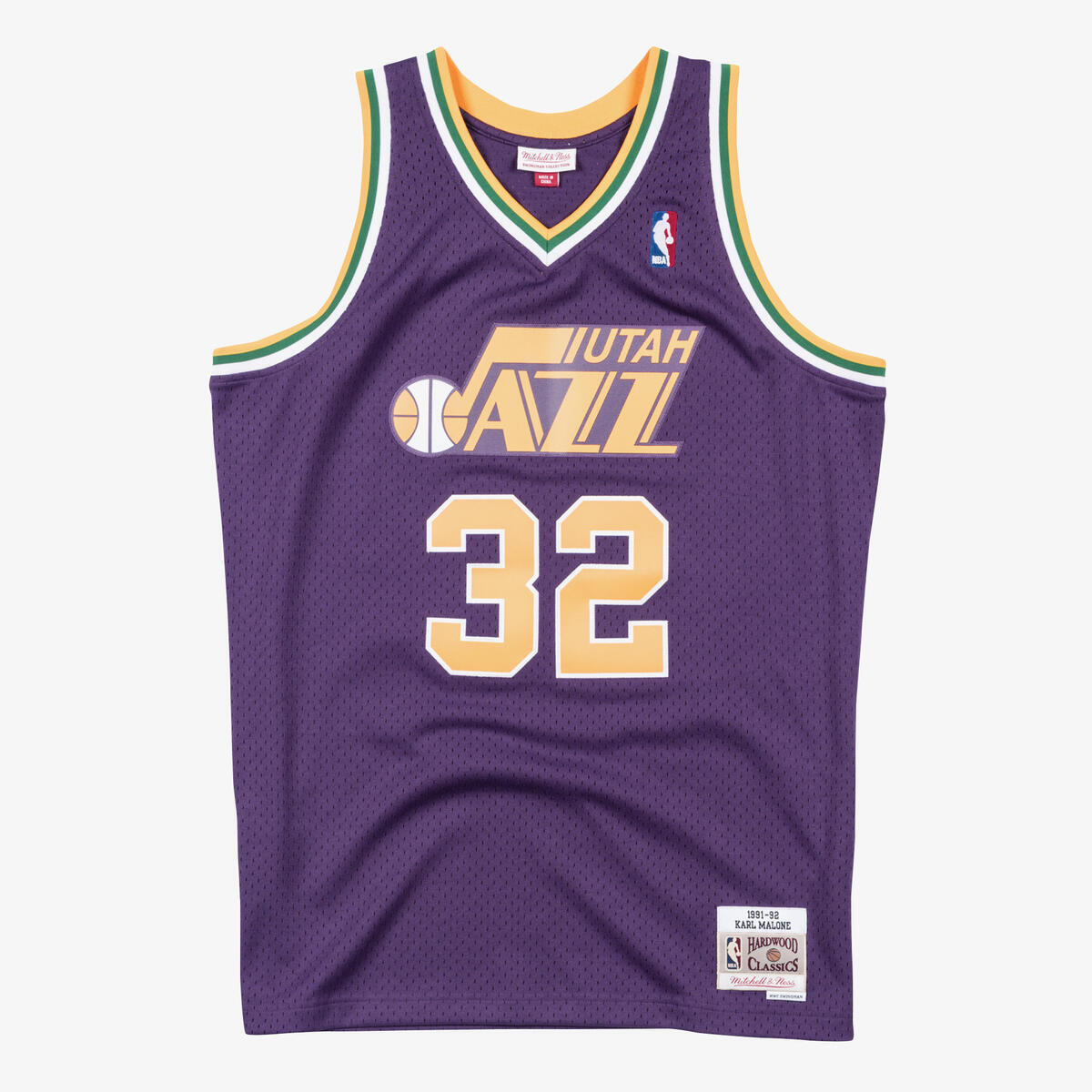 NBA SWINGMAN JERSEY JAZZ 1991 KARL MALONE - Image 1