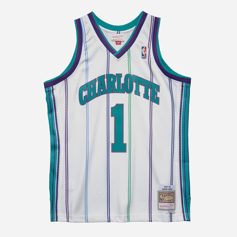 NBA SWINGMAN JERSEY HORNETS 1999 BARON DAVIS - Image 1