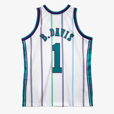 NBA SWINGMAN JERSEY HORNETS 1999 BARON DAVIS - Image 2