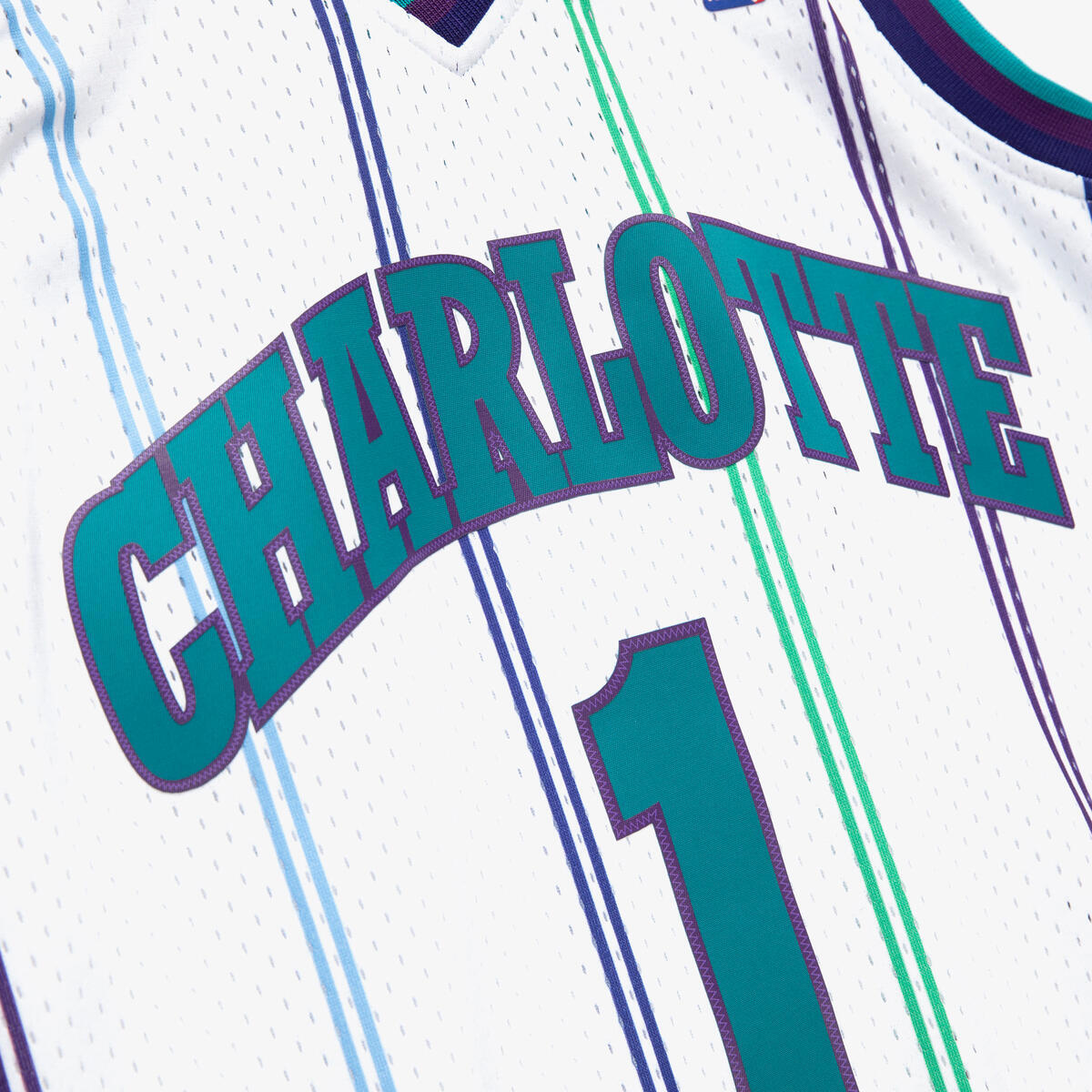 NBA SWINGMAN JERSEY HORNETS 1999 BARON DAVIS - Image 3