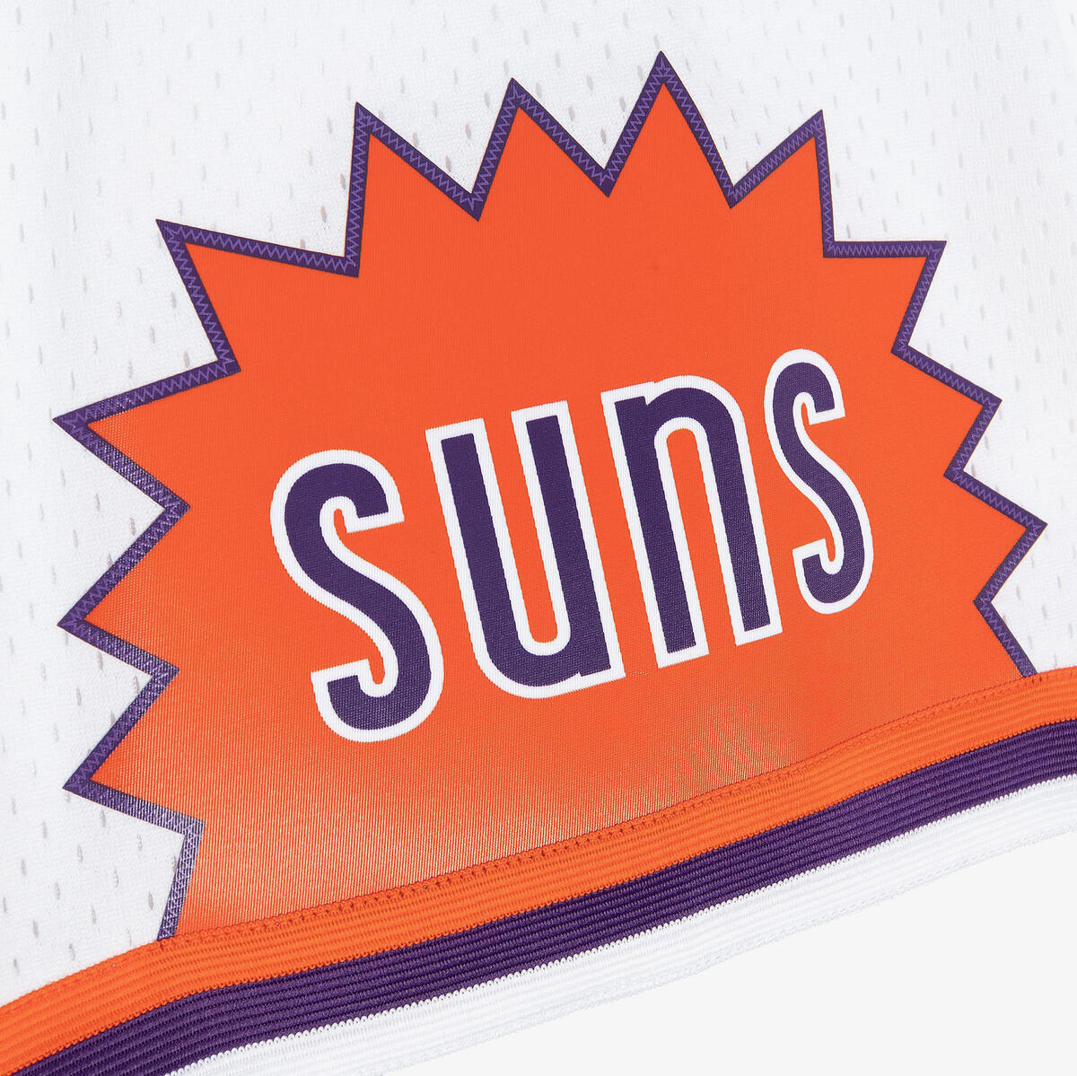 NBA ALTERNATE SHORTS SUNS 2002 White SMSH4452-PSU02PPPWHIT - Image 3