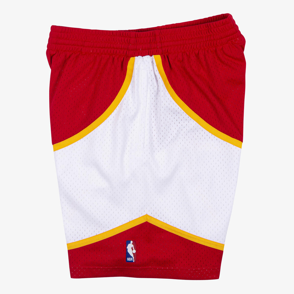 NBA SWINGMAN SHORTS HAWKS 86 University Red SMSHAC19141-AHASCAR86 - Image 2