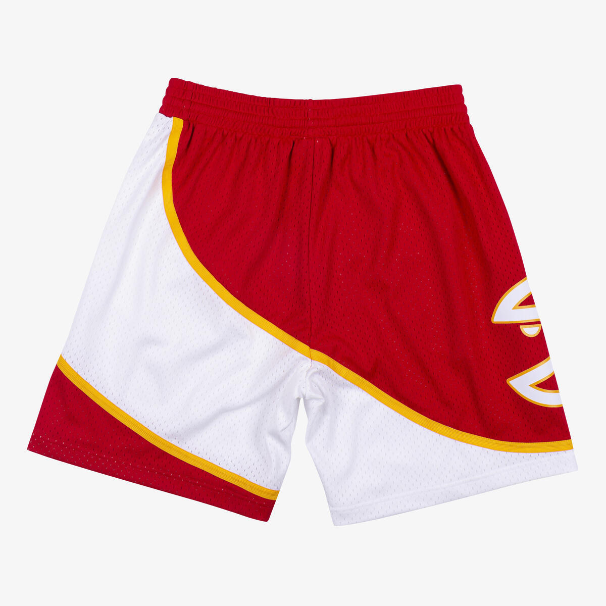 NBA SWINGMAN SHORTS HAWKS 86 University Red SMSHAC19141-AHASCAR86 - Image 3