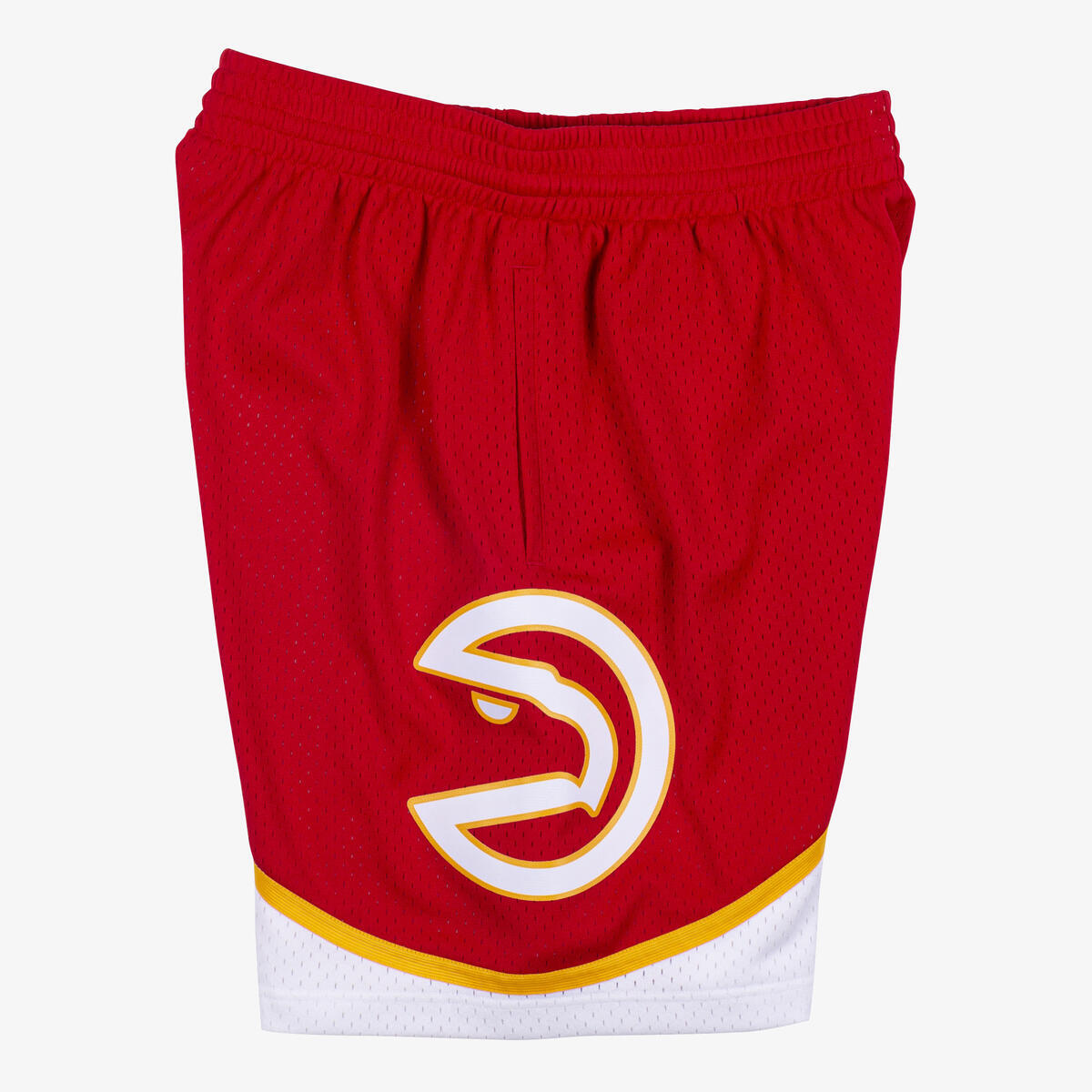 NBA SWINGMAN SHORTS HAWKS 86 University Red SMSHAC19141-AHASCAR86 - Image 4