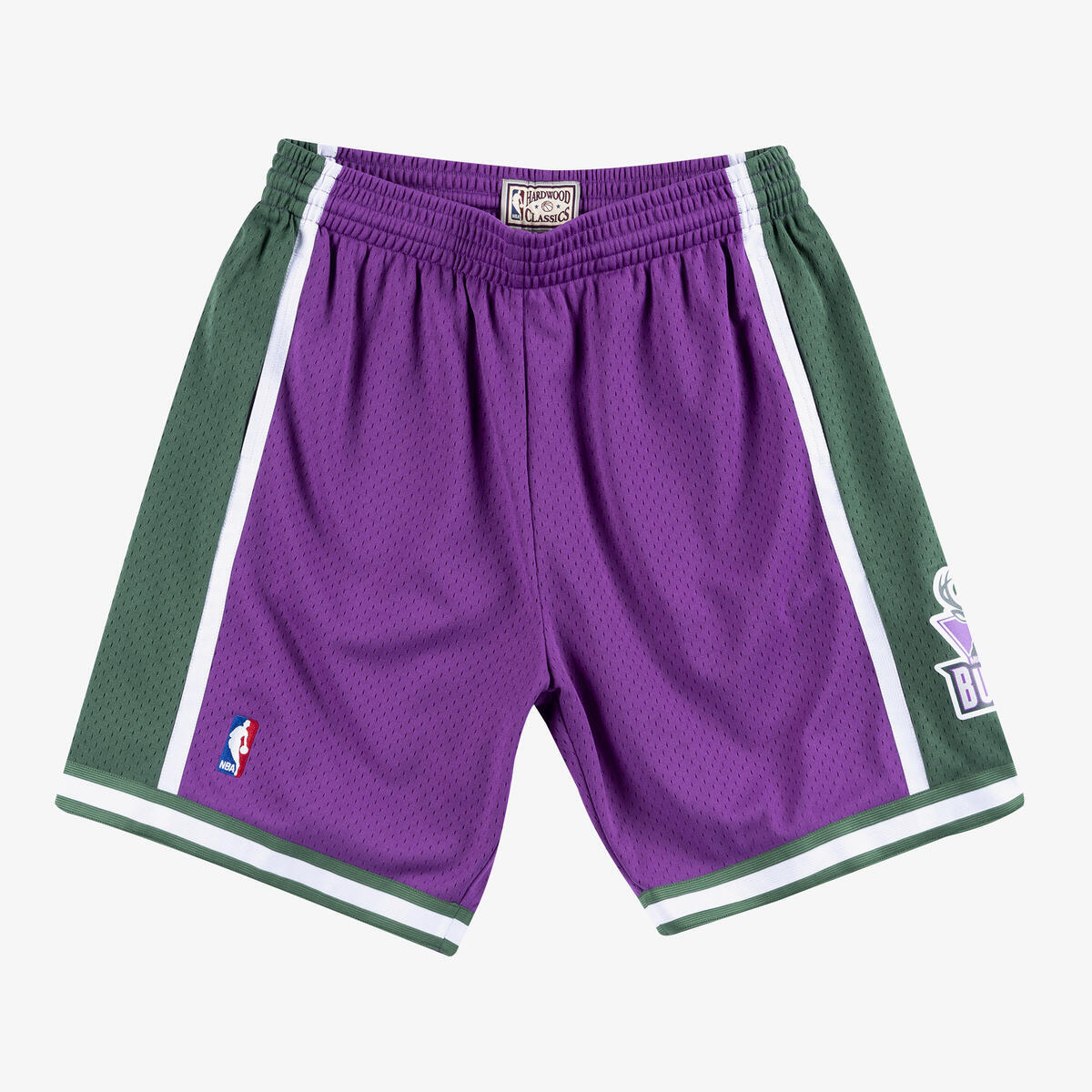 NBA SWINGMAN ROAD SHORTS BUCKS 00-01 Purple SMSHGS18032-MBUPURP00 - Image 1