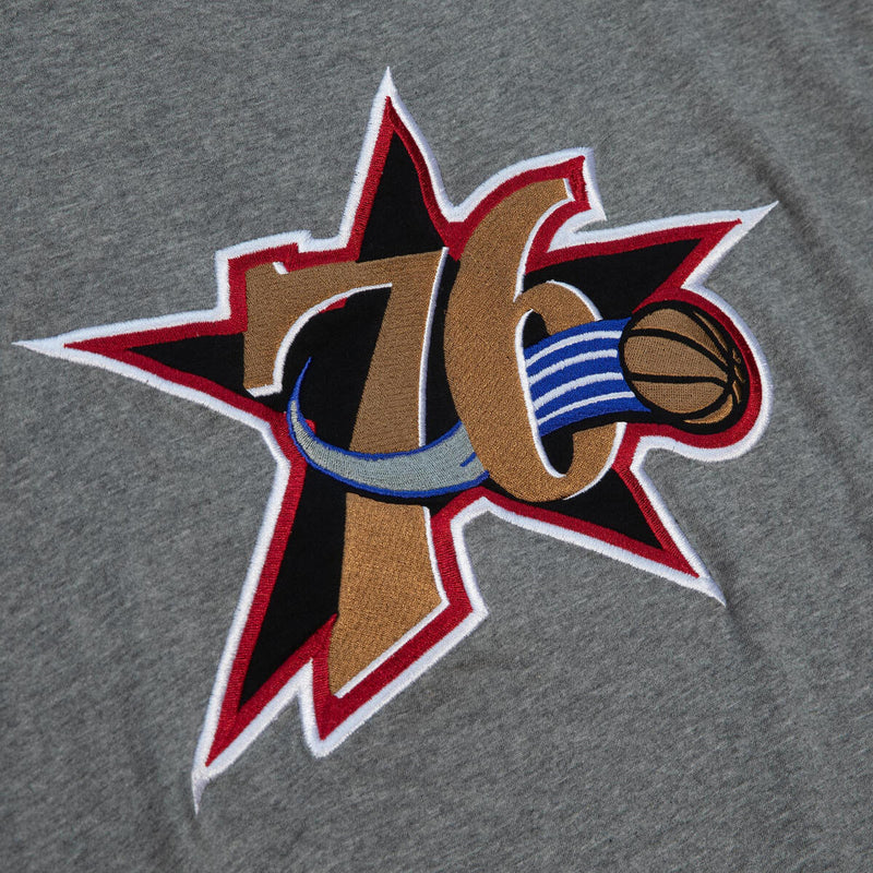 NBA COLOR BLOCKED SS TEE 76ERS - Image 3