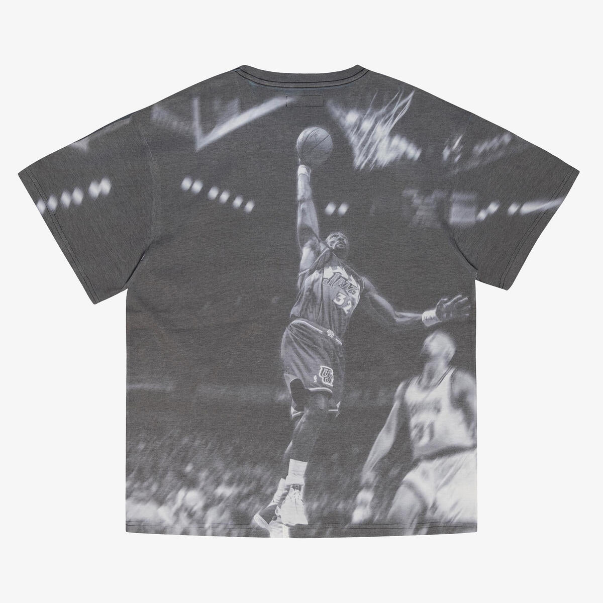 NBA ABOVE THE RIM SUBLIMATED SS TEE JAZZ KARL MALONE White TCRW3401-UJAYYKMAWHIT - Image 2