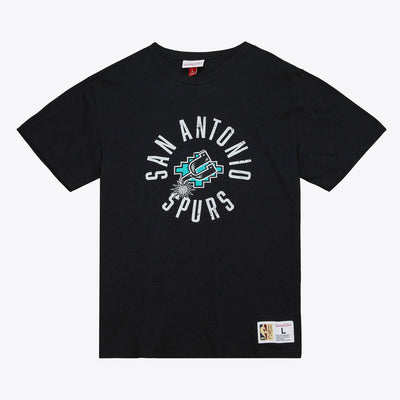 NBA LEGENDARY SLUB SS TEE SPURS Black TCRW5012-SASYYPPPBLCK - Image 1