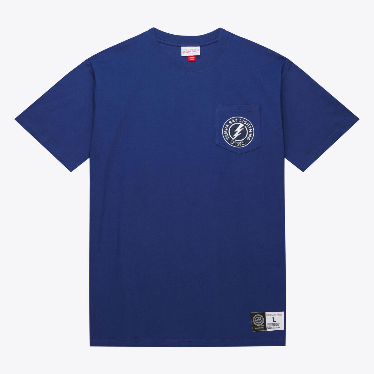 NHL PREMIUM POCKET TEE LIGHTNING Royal TCRW6277-TBLYYPPPROYA - Image 1
