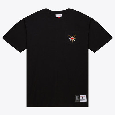 NHL PREMIUM POCKET TEE KNIGHTS Black TCRW6277-VGKYYPPPBLCK - Image 1