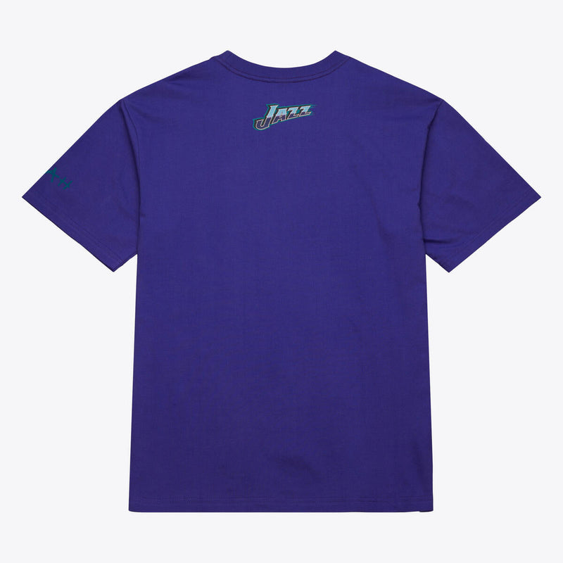 NBA HEAVYWEIGHT PREMIUM PLAYER TEE VINTAGE LOGO JAZZ KARL MALONE - Image 8