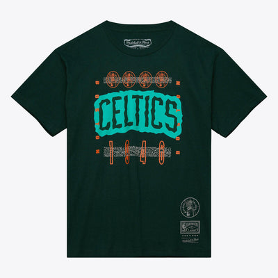 NBA 90S REFLECTIVE STATIC SS PREMIUM TEE CELTICS Green TCRW6778-BCEYYPPPGREN - Image 4