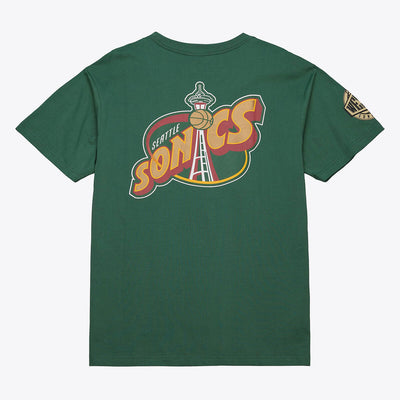 NBA TEAM OG 2.0 PREMIUM SS TEE VINTAGE LOGO SUPERSONICS Bucks Green TCRW7096-SSUYYPPPBUGN - Image 2