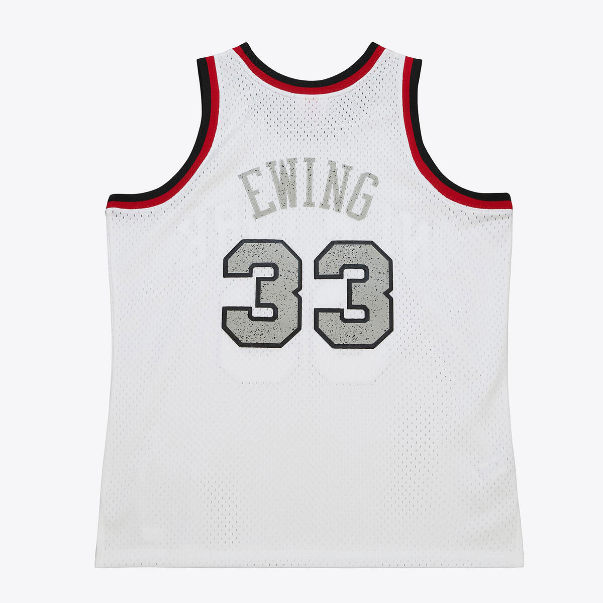 NBA CRACKED CEMENT SWINGMAN JERSEY KNICKS 1991 PATRICK EWING - Image 2