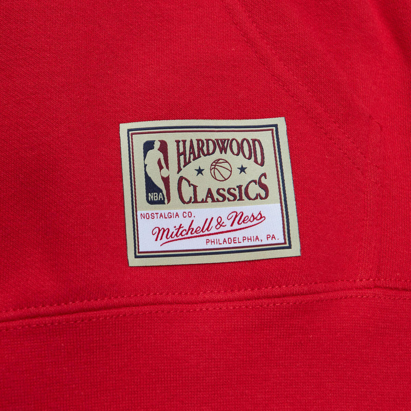 NBA TATS CRU BRICK HOODIE BULLS Red TH2455-CBURED1 - Image 4