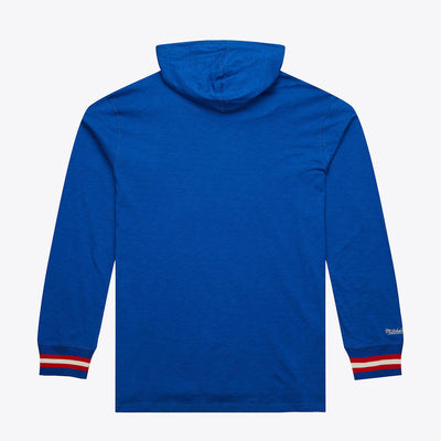 NHL LEGENDARY SLUB LS HOODIE CURRENT LOGO RANGERS Dallas Blue THOD6595-NYAYYPPPDABL - Image 2