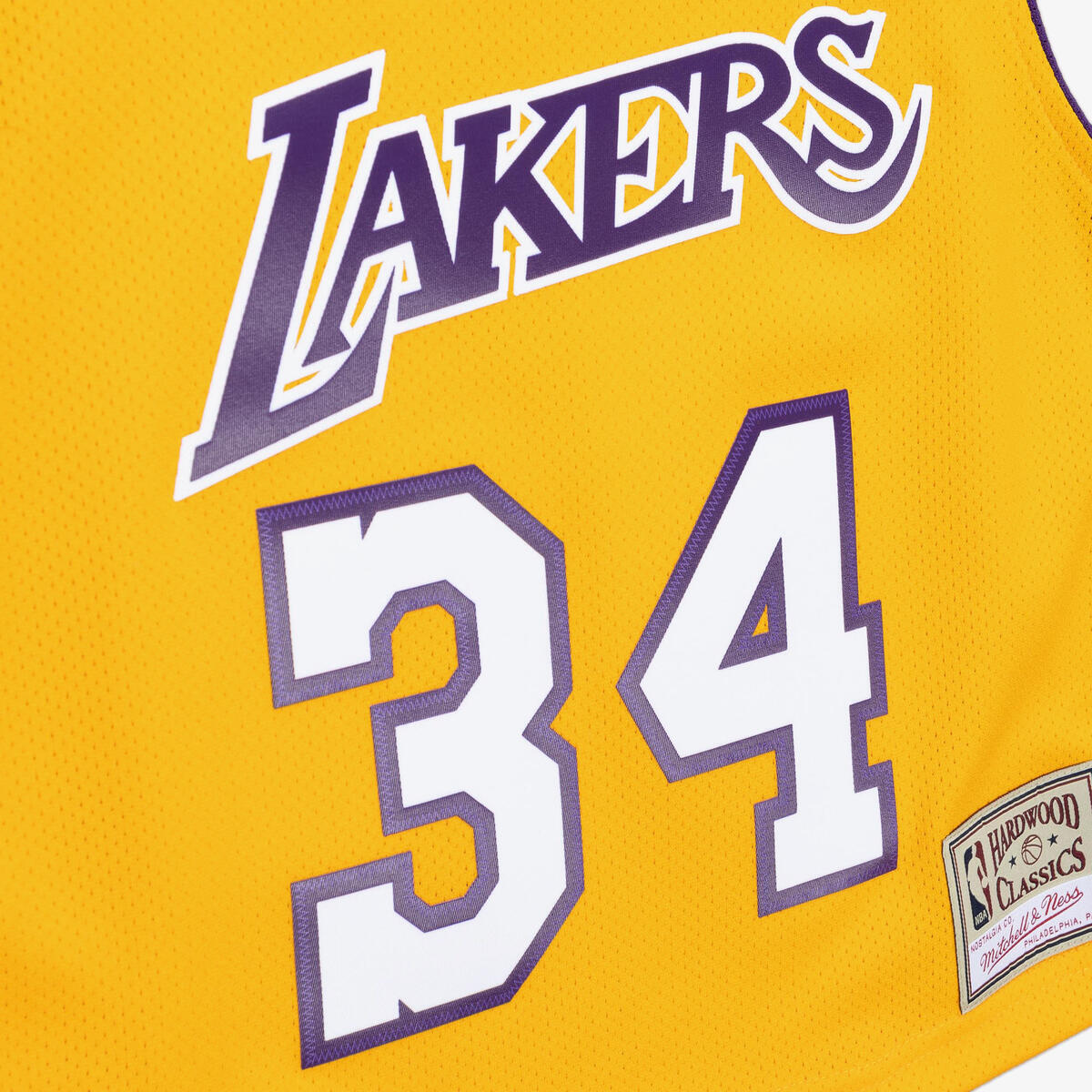 NBA WOMEN'S N&N CROP TANK LAKERS 1999 SHAQUILLE O'NEAL - Image 3